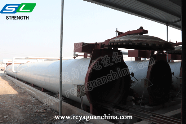 2米×31米蒸壓釜發(fā)往福建應(yīng)用于墻體材料